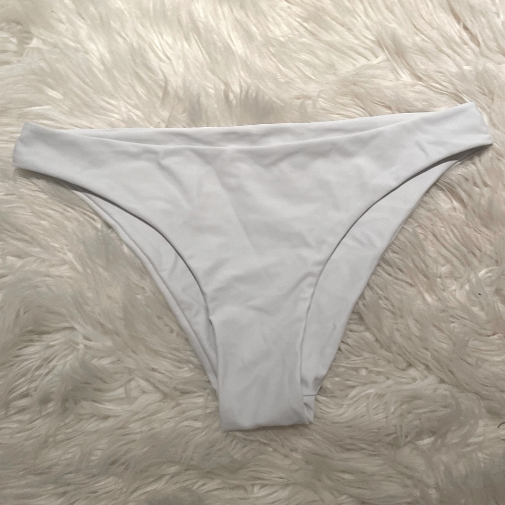Shein: White Bikini Bottoms